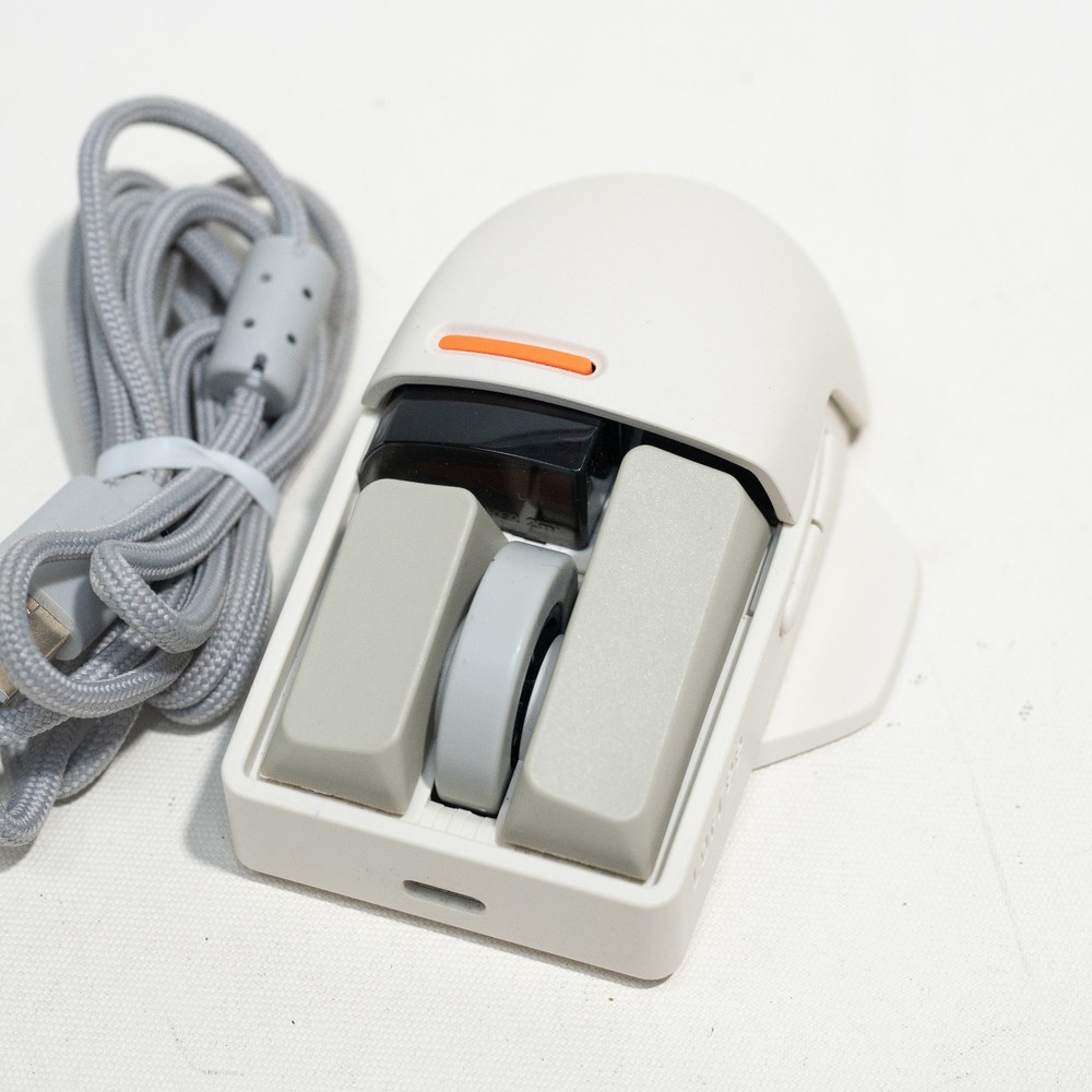 LOFREE Touch PBT Wired Wireless Bluetooth Optical Mouse 4000DPI Windows MAC - A+