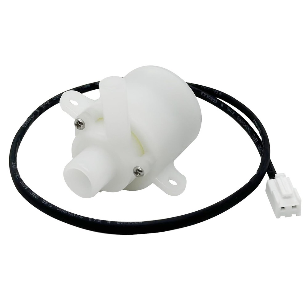 DC 12V Ice Maker Machine Water Pump Replacement for Igloo NewAir Watoor White