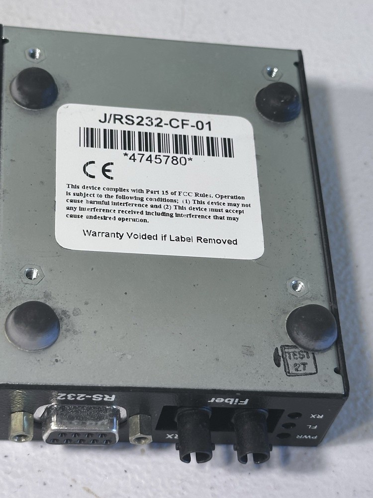 TRANSITION NETWORKS J/RS232-CF-01 Media Converter