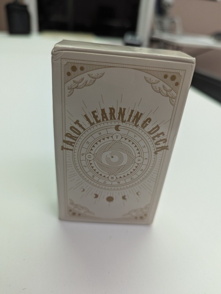 Tarot Learning Deck 78 Sheets Divination Tarot Deck Game Meaning Prediction Card