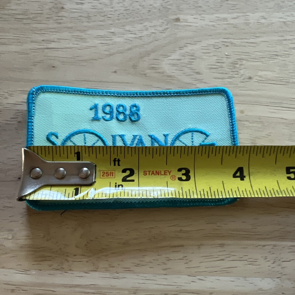 Vintage 1988 Solvang century patch