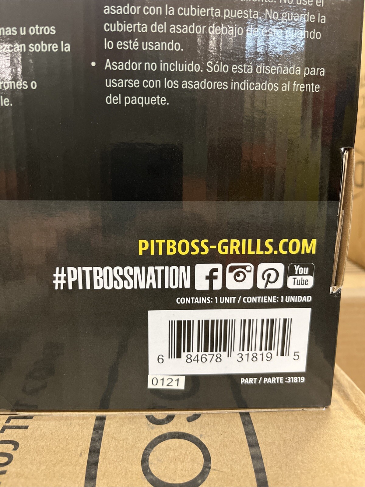 Pit Boss Pro Series Wood Pellet Grill Cover PB600PS1 37.83" W x 46.73" H 31819