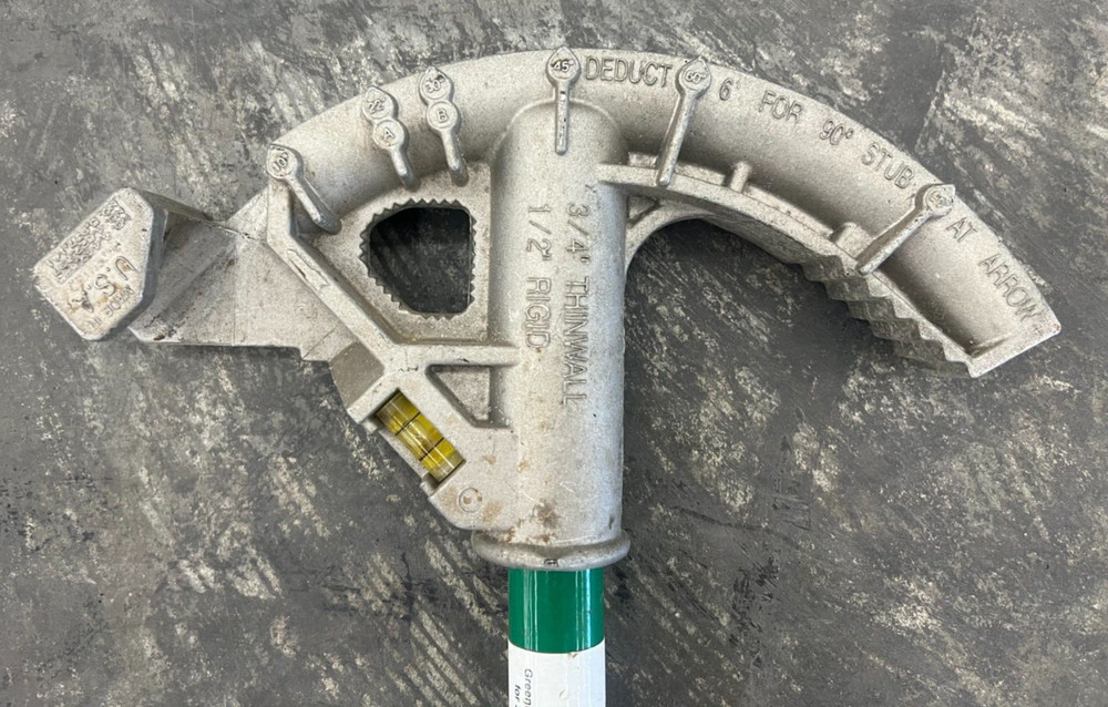 GREENLEE 840 ALUMINUM HAND BENDER WITH HANDLE