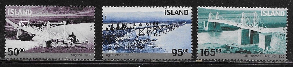 Iceland Scott # 1047 - 1049 MNH