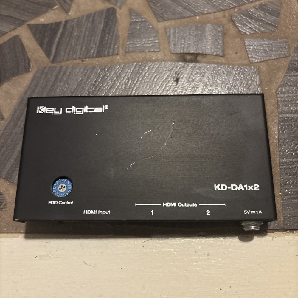 KeyDigital Ka-Da1X2 (HDMI Splitter) With Cord