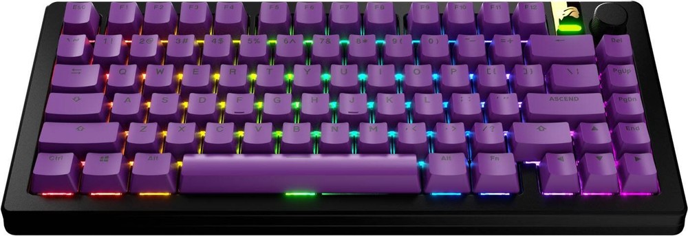 Glorious - GPBT Basics Universal Keycap Set Compatible with Most 100% 85% 80%...