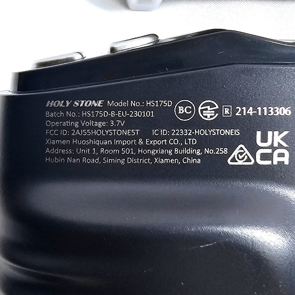 Holy Stone HS175D GPS Drone 4K UHD Camera Brushless Motor Foldable Case EUC