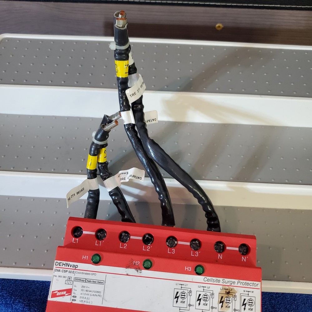 DEHN Cellsite Surge Protector DEHNvap DVA CSP 50 E Coordinated SPD Used