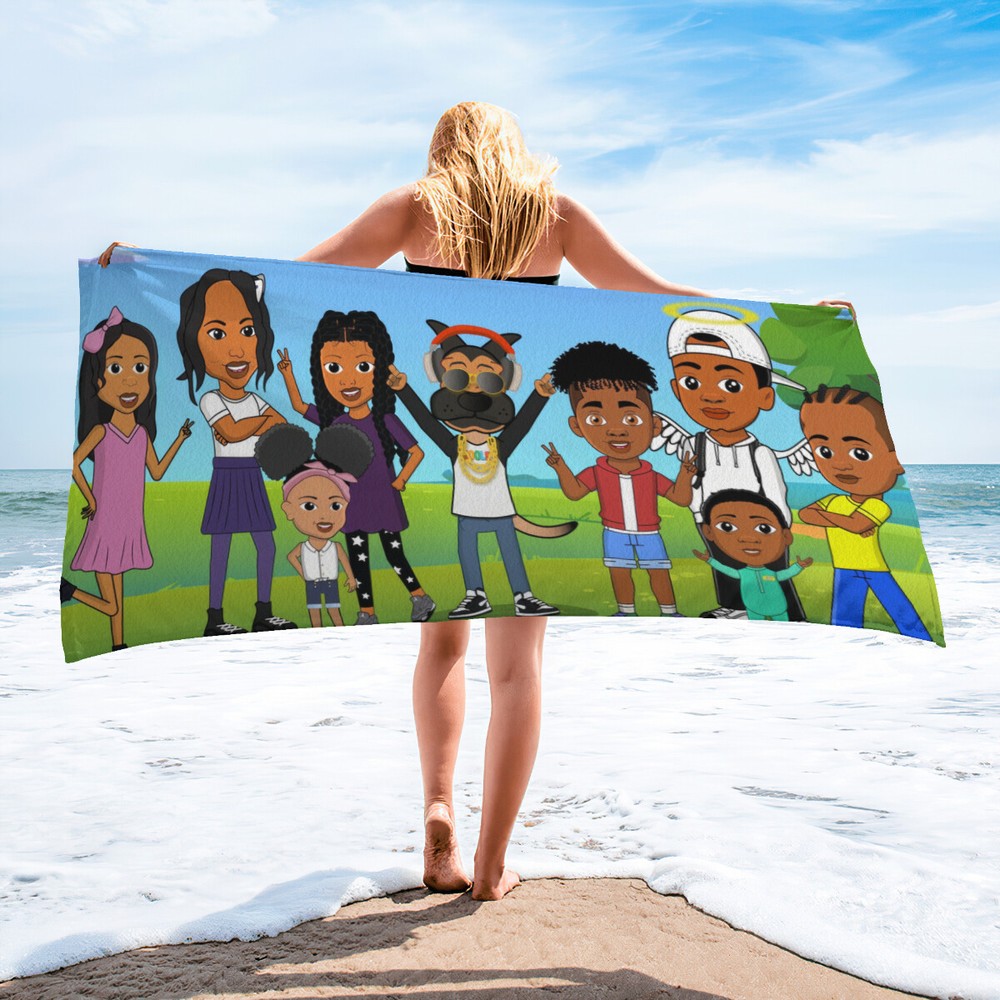 Jools TV Beach Towel Quick Drying Microfiber 30"x60" Birthday Gift