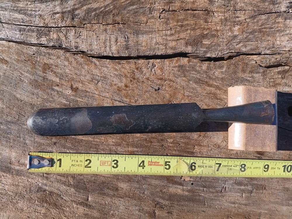 Vintage 1 inch Woodworking Socket Gouge Chisel