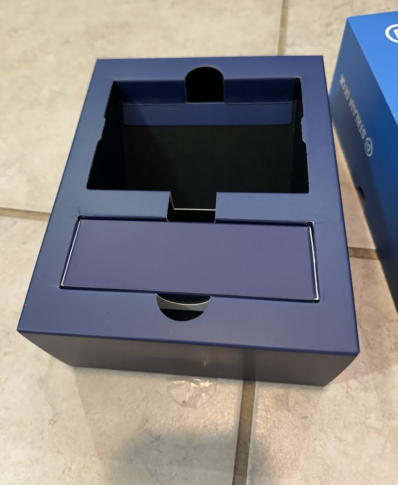 Stream Deck Mk 2 Black Empty Box With Inserts & Manual