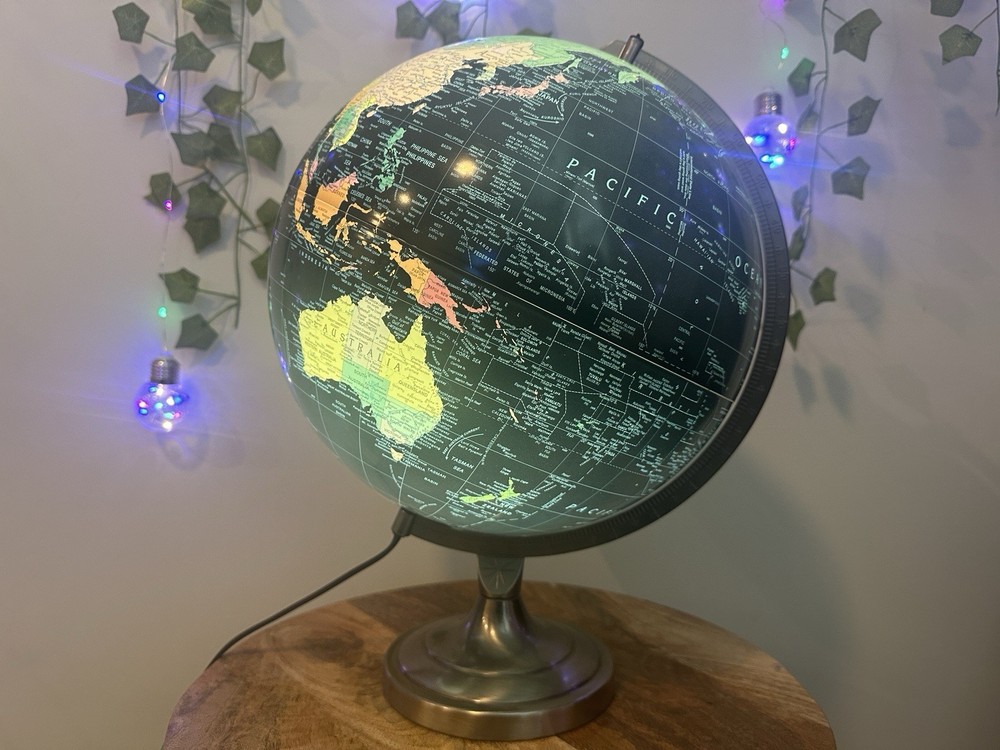 Black Repogle Starlight Series Light Up Globe Illuminated