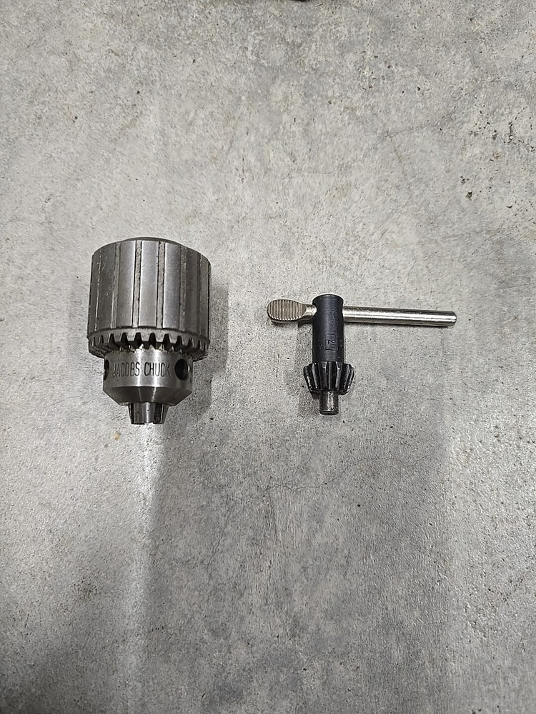 Jacobs Chuck No. 7B Drill Chuck w/Key USA