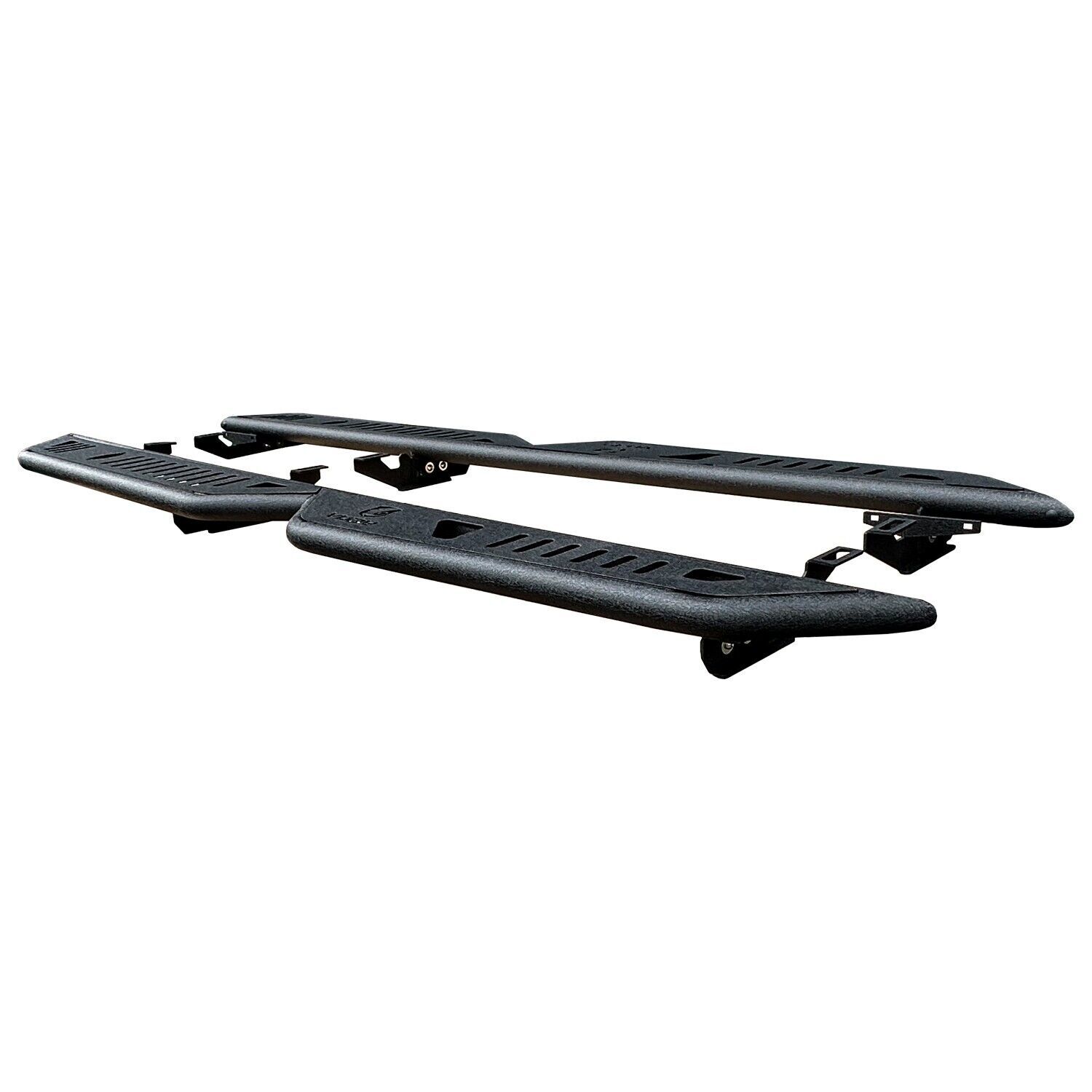 MST Black Running Boards/Nerf Bar/Side Step For20-24 Jeep Gladiator JT 4 Doors