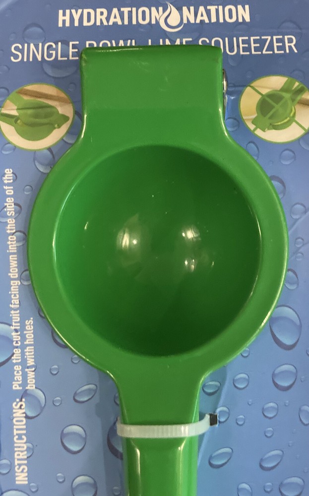 Hydration Nation Orange Squeezer - Single Bowl Metal Lime Squeezer