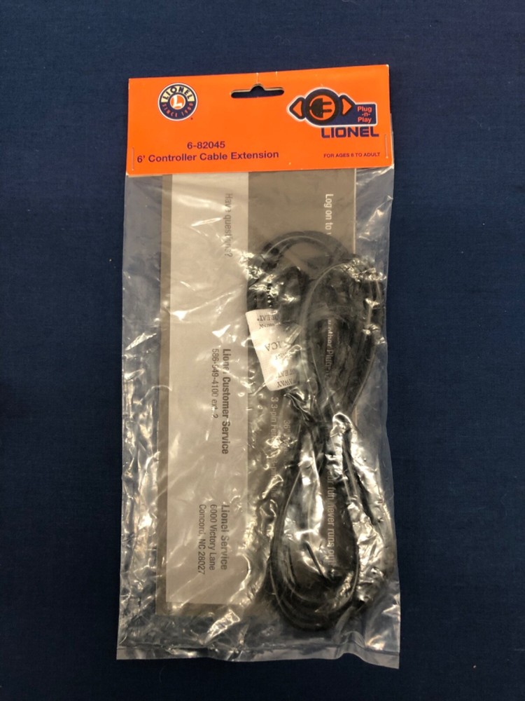Lionel 6’ Power Cable Extension 6-82045
