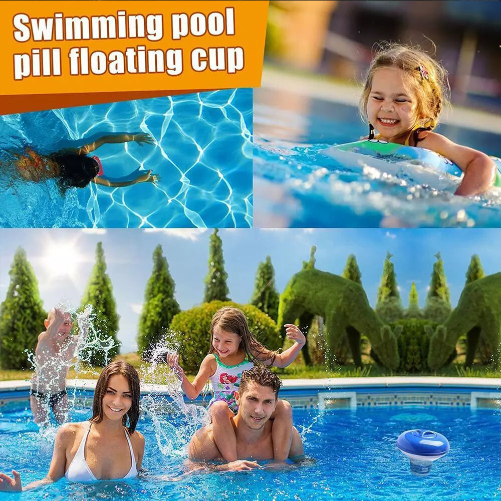Pool/Spa Chlorine Dispenser Locking Cap,Multi-Vent Design,Corrosion-Resistant