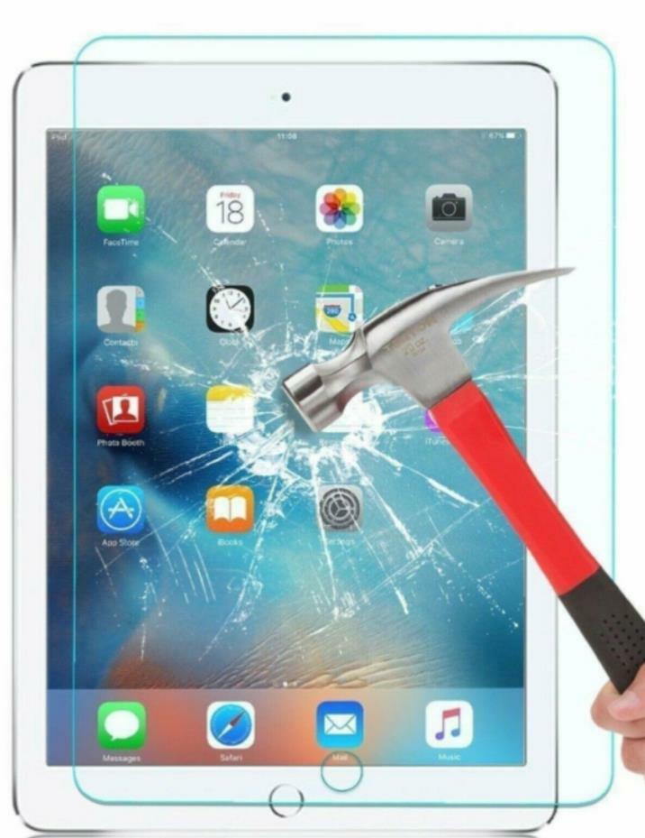 1x Tempered Glass Screen Protector For Apple iPad 6th Generation 9.7" 2018
