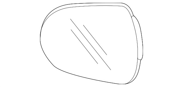 Genuine Passenger Side Mirror 42779382