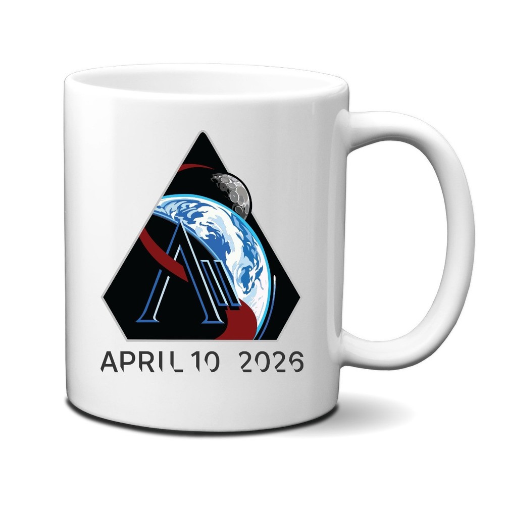 NASA Artemis 2 Lanch and Return Date 11oz Mug