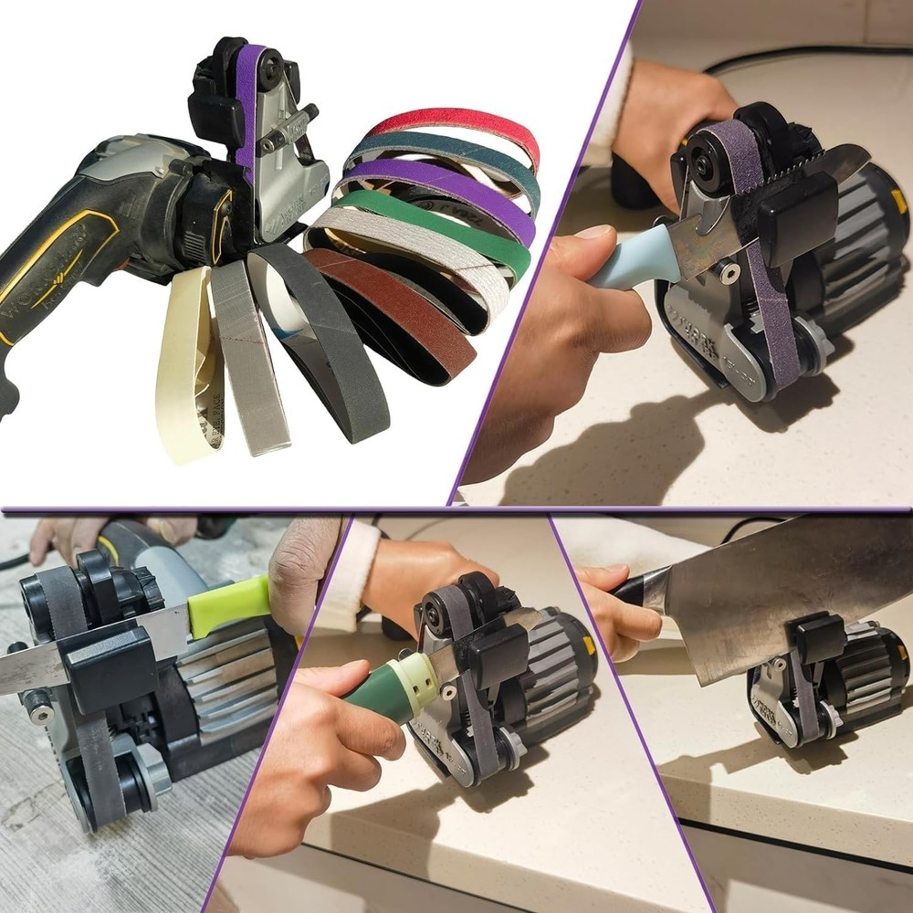 27New Replacement Belt Kit For Work Sharp Knife Tool Sharpener Ken Onion Edition