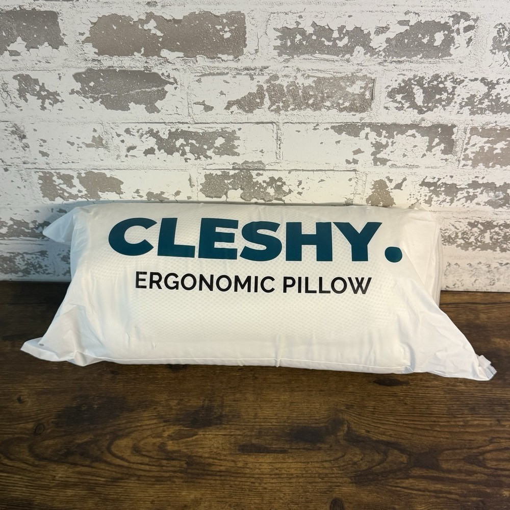 NEW - CLESHY Ergonomic Pillow - Neck & Shoulder Support
