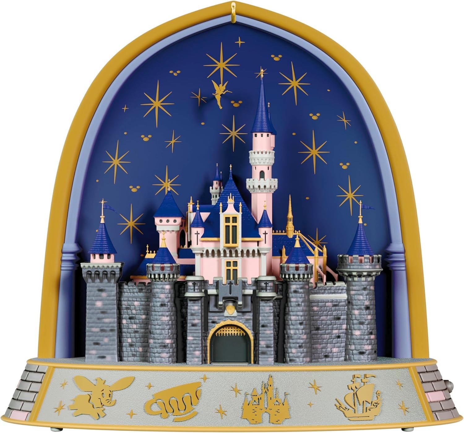 HALLMARK KEEPSAKE DISNEYLAND 70th Anniversary SLEEPING BEAUTY CASTLE Ornament