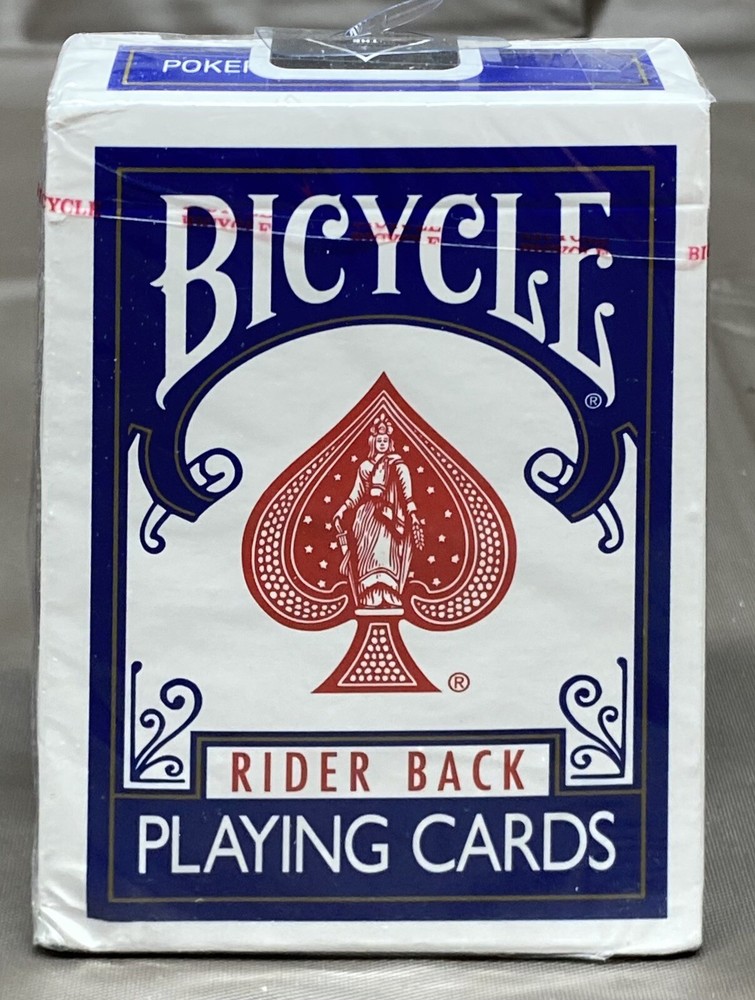 Bicycle Rider Back Poker Playing Cards Blue