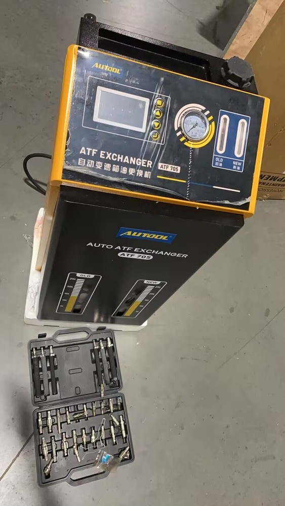 Used ATF Transmission Fluid Flush Cleaning Machine Fully Automatic Exchange 12V