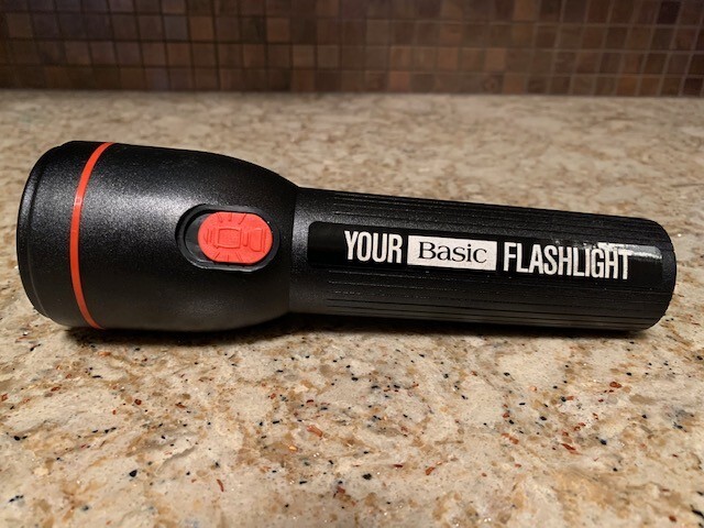 Vintage "Your Basic Flashlight" 1993 Cigarette Promo (No Batteries Included)