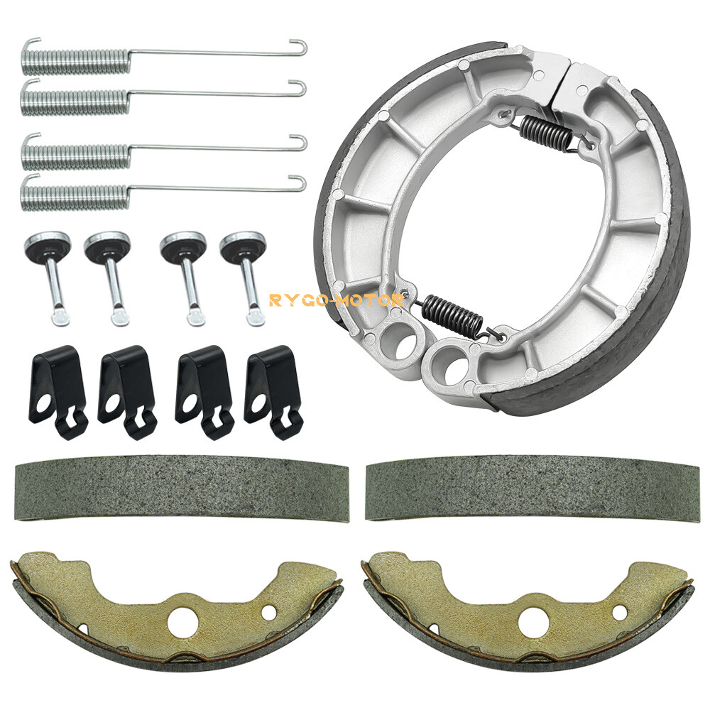 Front & Rear Brake Shoes Kit for Honda Rancher 350 TRX350FE/FM/TE/TM 2000-2006