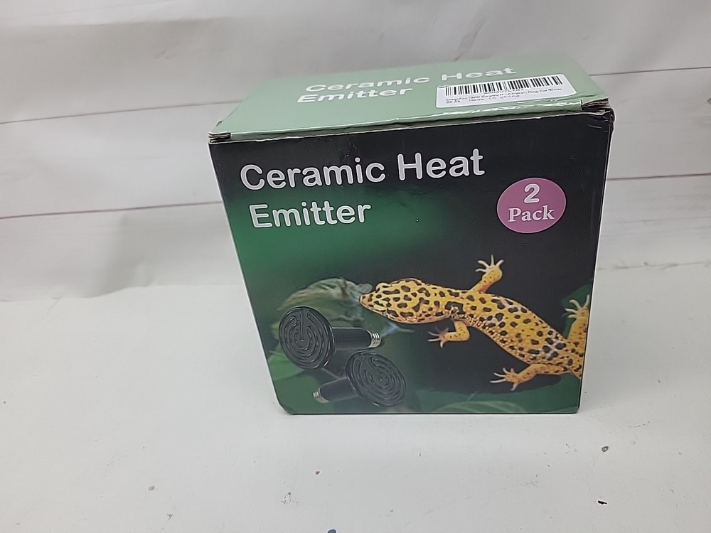 2 Pack 100W Ceramic Heat Emitter