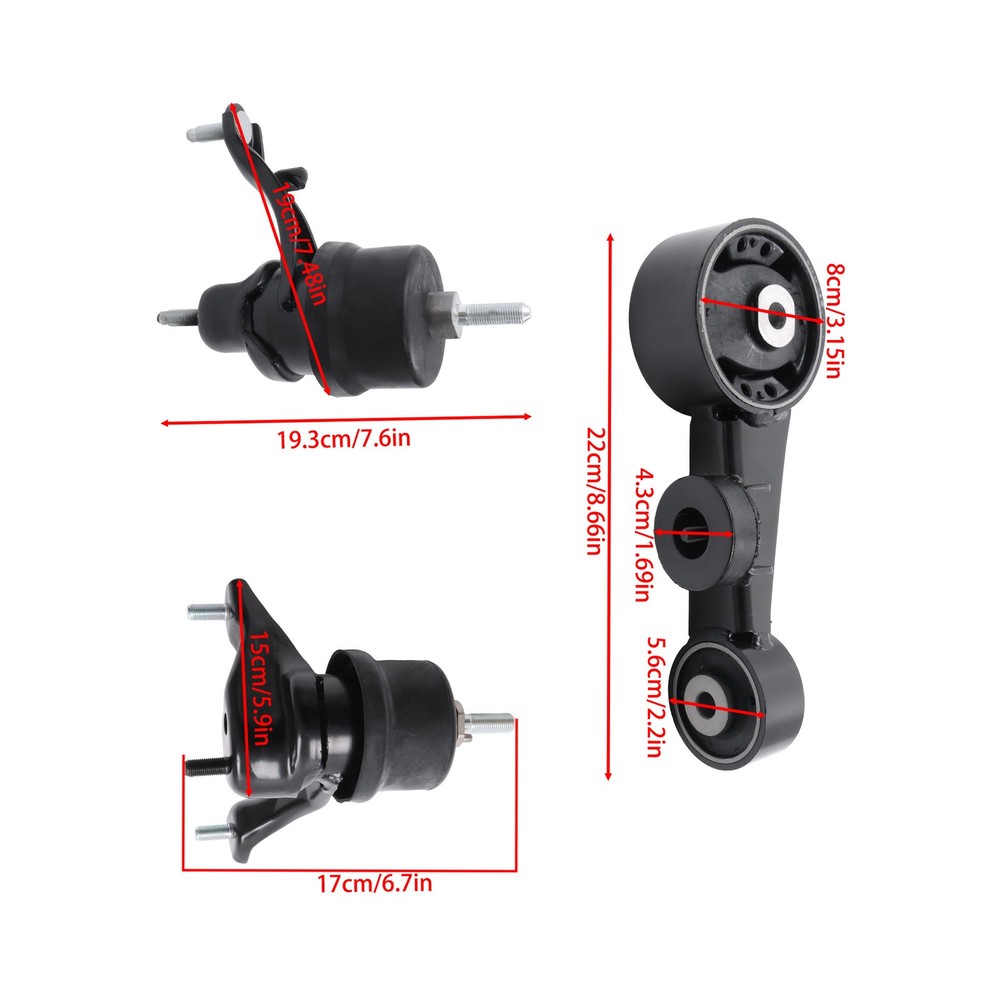 Labwork Engine Motor & Transmission Mount For Lexus ES350 3.5L Auto 2007-2012