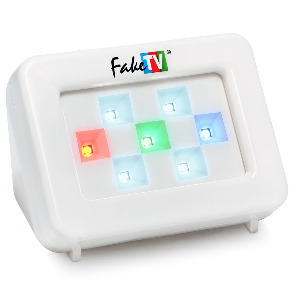 - FTV-7 White – Advanced Home Security Television Simulator – Theft Deterrent...