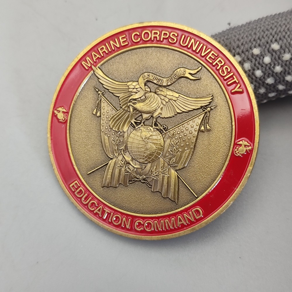US Marine Corps Command and Staff Challenge Coin