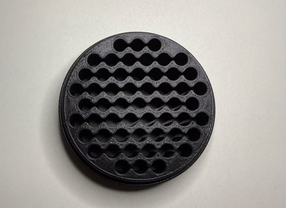 3-D Printed 22 LR Ammo Box Storage Case Container 55 Round