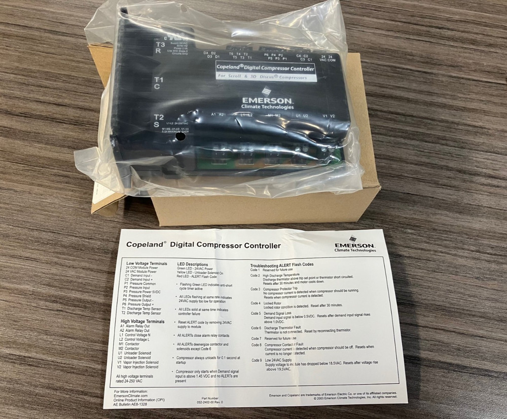 Copeland 943-0086-00 IDCM Module Digital Compressor Controller Emerson 943008600