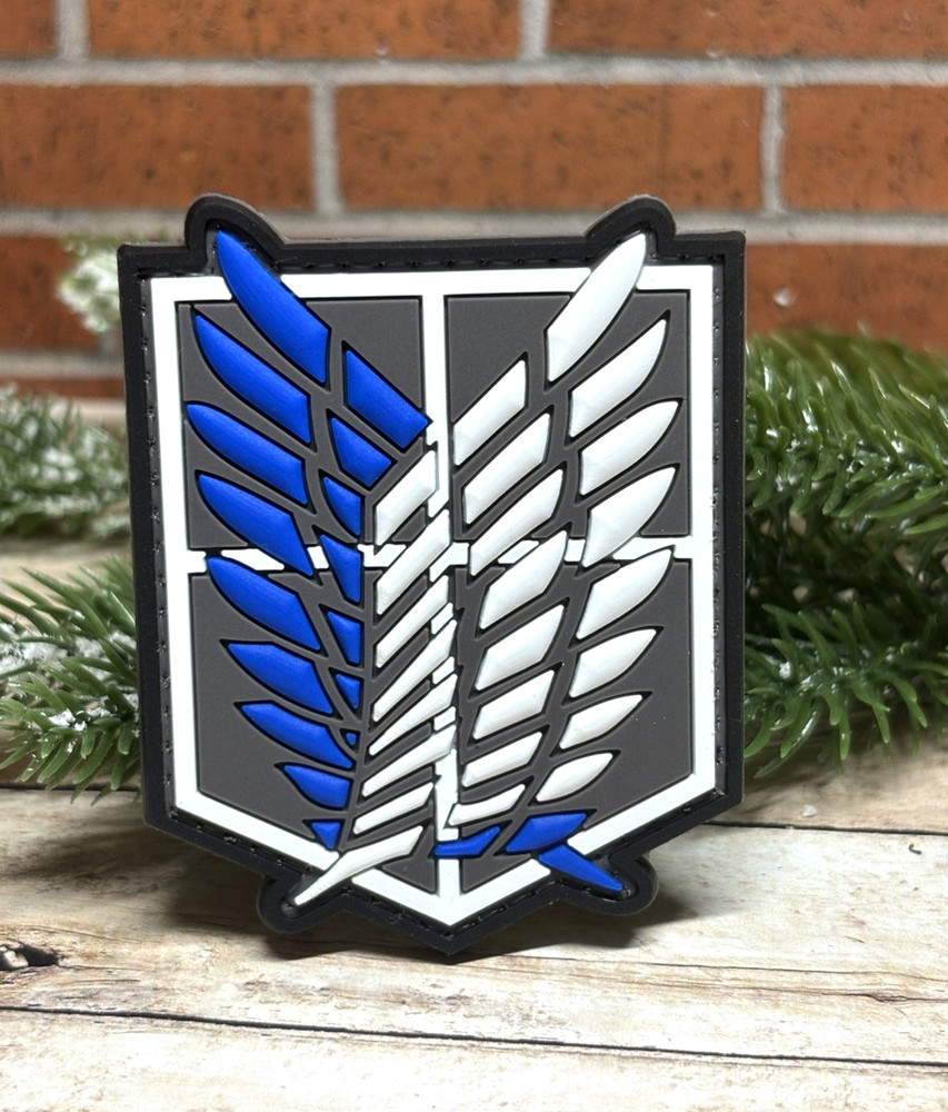 PVC Tactical Morale Patch -  Attack On Titan Patch -  Anime Wings Patch