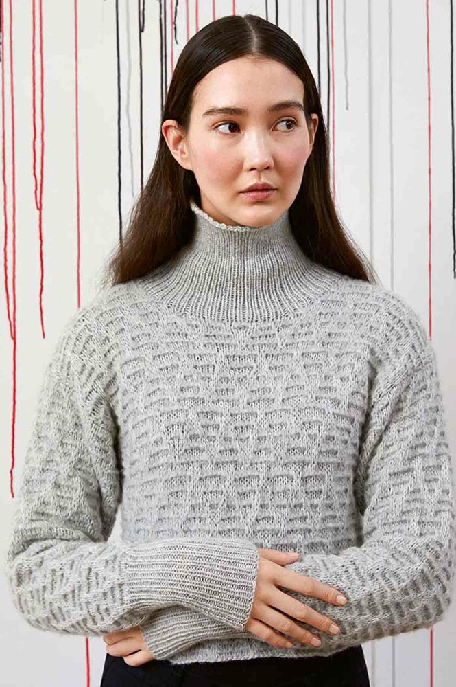 Pullover - Lang Yarns Cashmere Light And Cashmere Lace - Modelpa