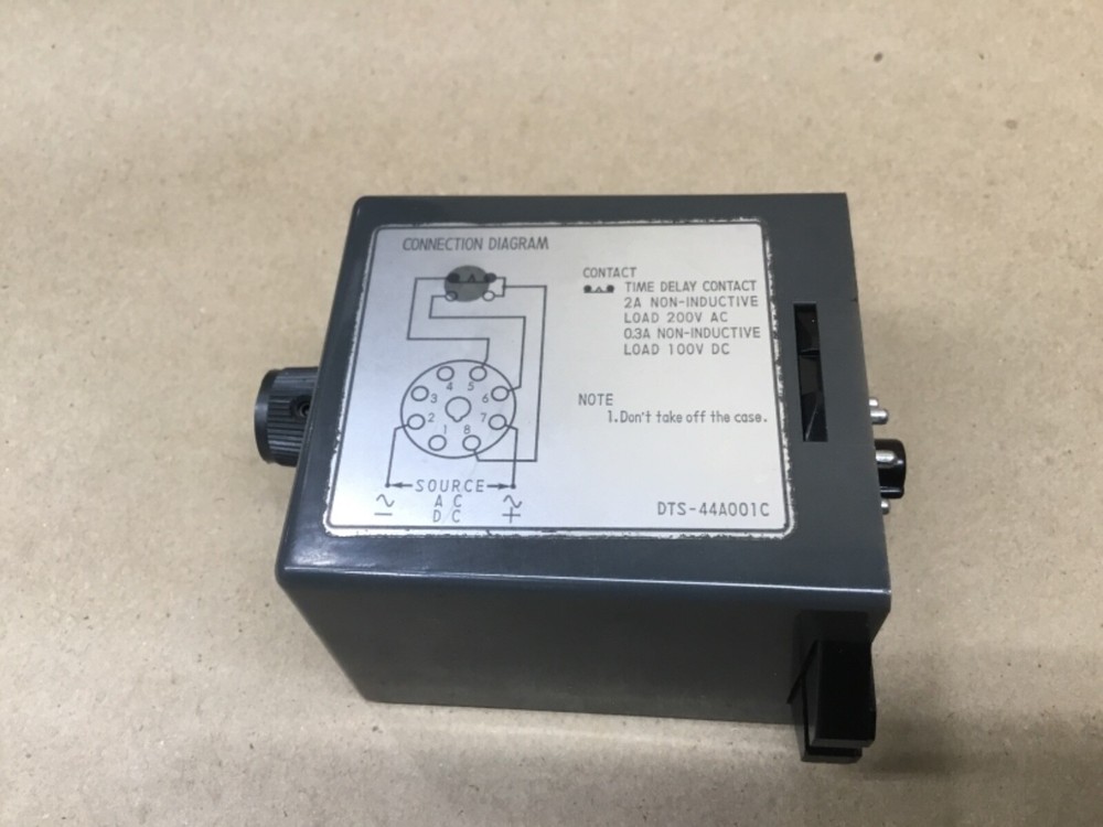 Omron Solid State Timer Relay DTS-44A001C 0-30 Seconds 8 Pin #55B43