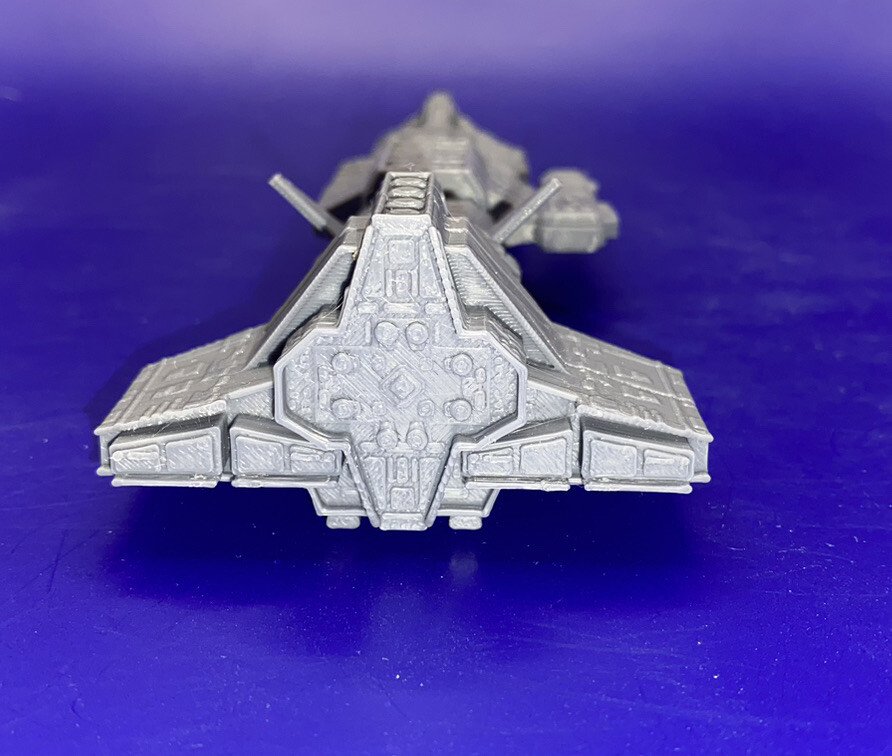 Stargate Atlantis Compatible - Ancients Aurora Class Battleship, Lantean (18cm)