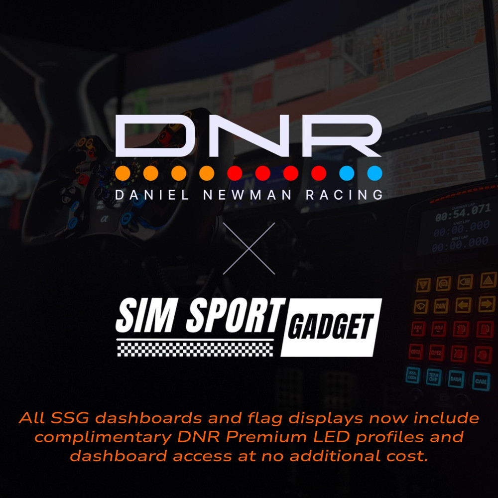 6.8 Inch Touchscreen Stream Deck Plus Combo Racing Dashboard for Sim Racing Rig