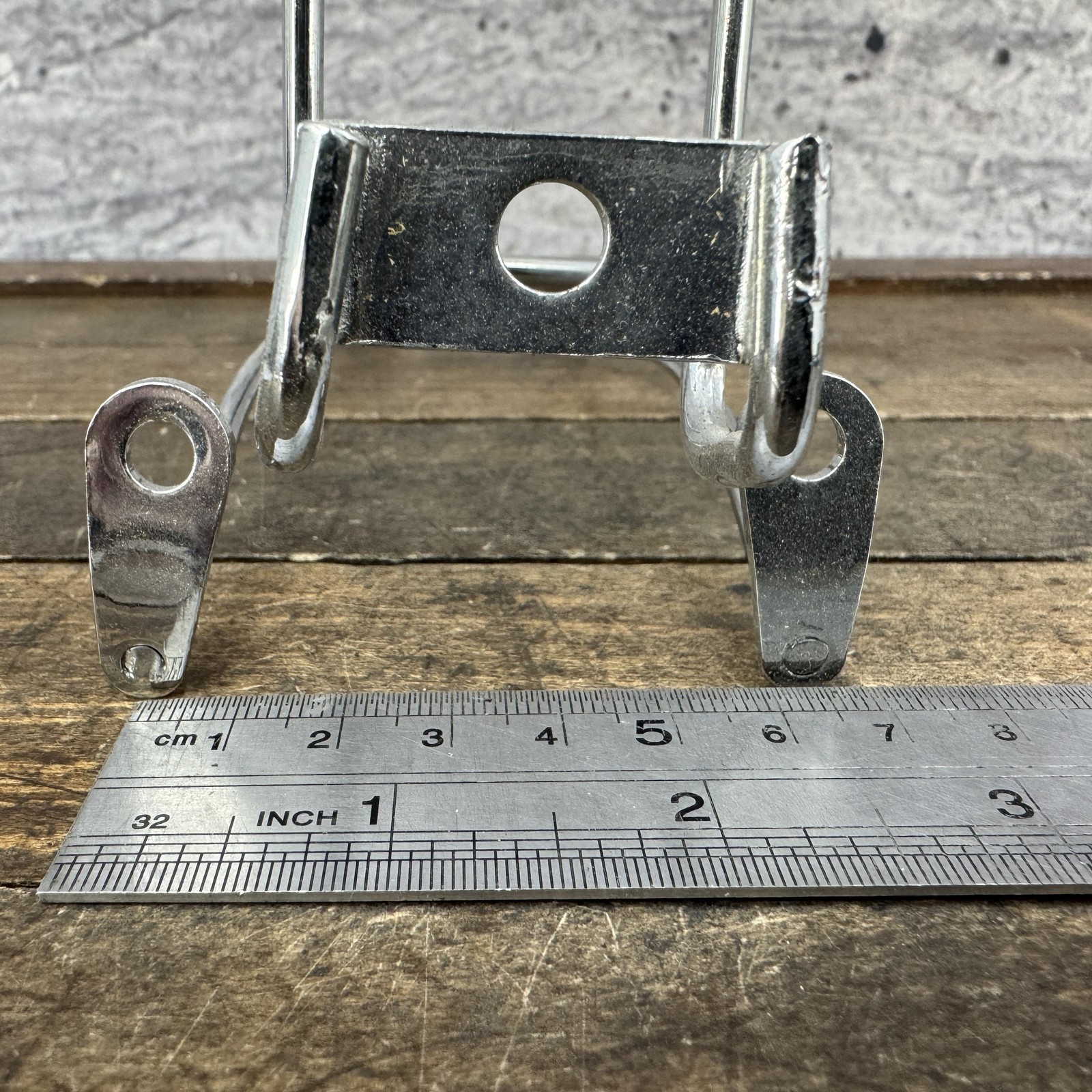 Vintage TA Front Rack NOS Brake Post Mount Carrier Steel France Porteur Chrome