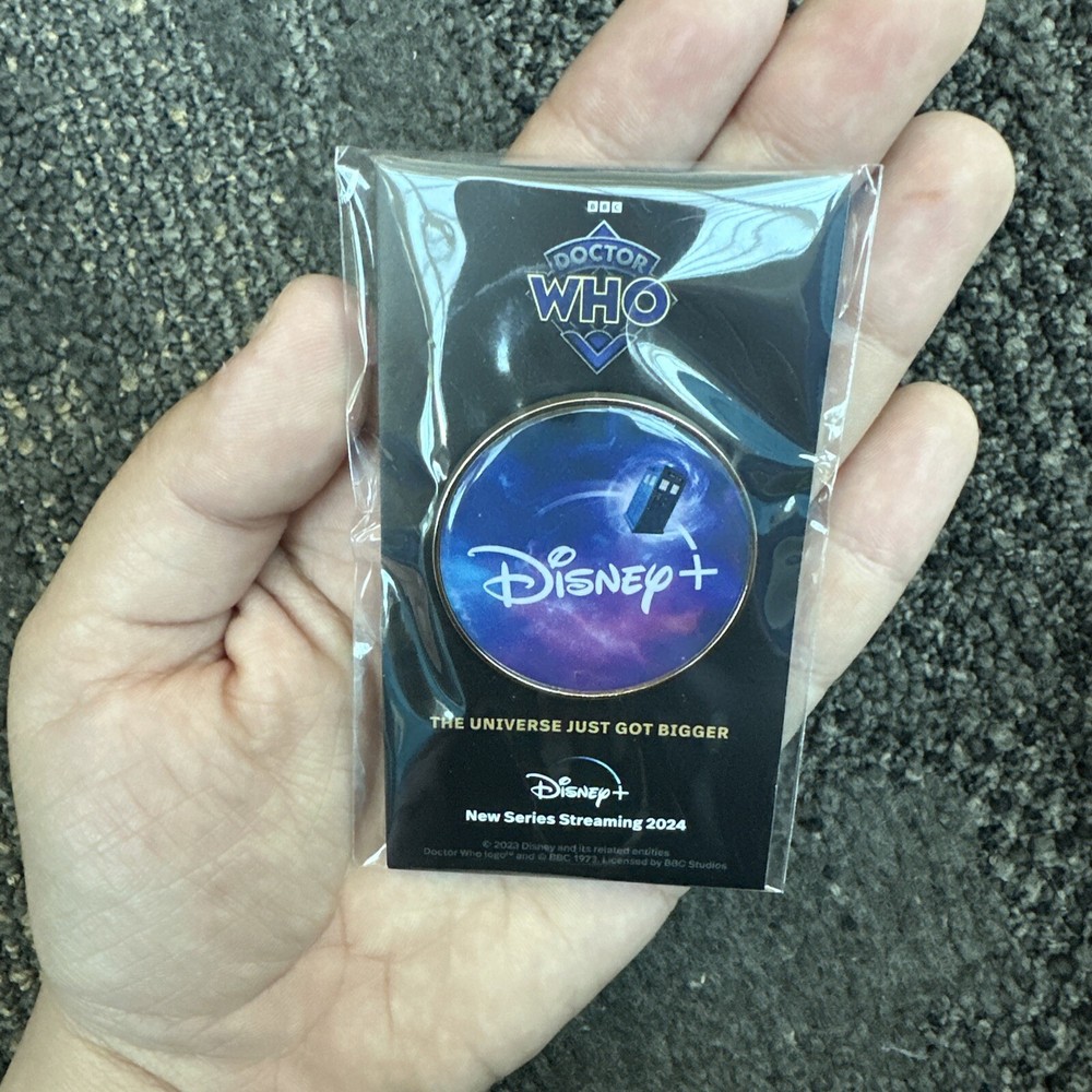 ￼BBC DOCTOR WHO : DISNEY + Pin SDCC