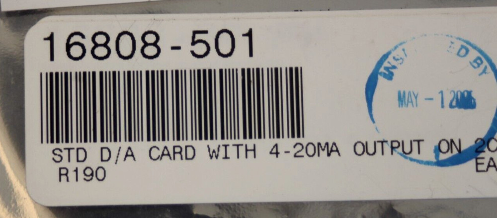 16808-501 / BOARD A/D VL-1262 VERSALOGIC / SEMITOOL