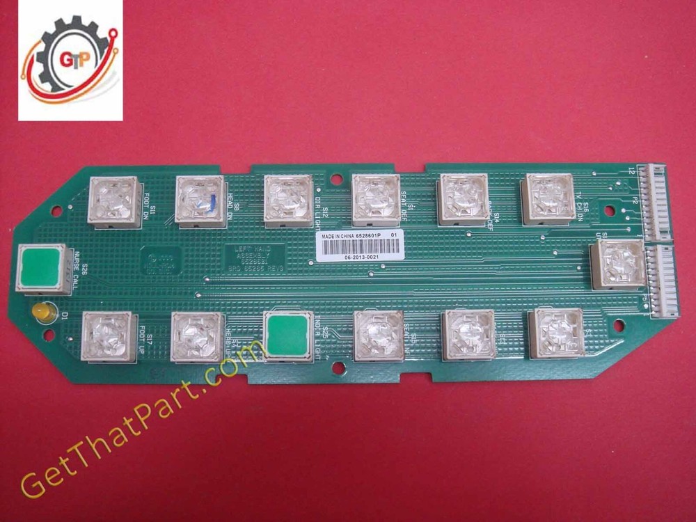 Hill Rom Affinity P3700 Left Patient Siderail Power Control Bd Tested