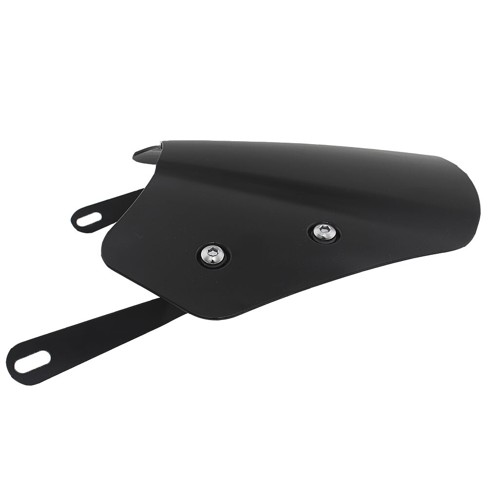 5"-7" Motorcycle Black Universal Headlight Fairing Windshield Windscreen Shield