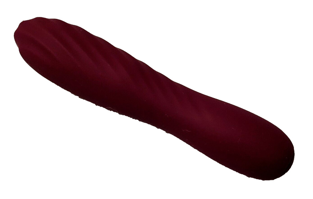 Mini Aulado Silicone 5" Purple Vibrator USB Rechargeable Multi Speed & Functions