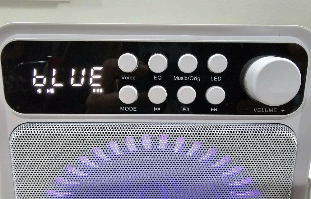 Bluetooth Speaker Karaoke Machine with Wireless Microphones - Portable Karaoke