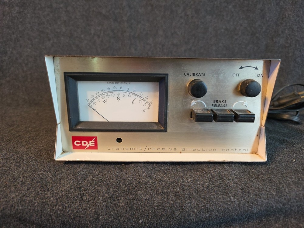 CDE Antenna Rotor Directional Control Box 8-Wire H-II / CD-44  Untested